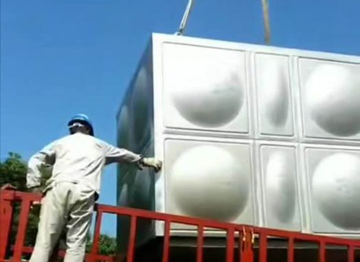 消防水箱是這么施工安裝的